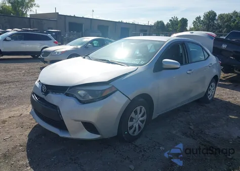 2014 Toyota Corolla L из США, поврежденный, VIN 5YFBURHE1EP047567